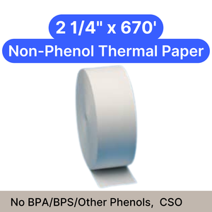 2 1/4" x 670' phenol-free thermal