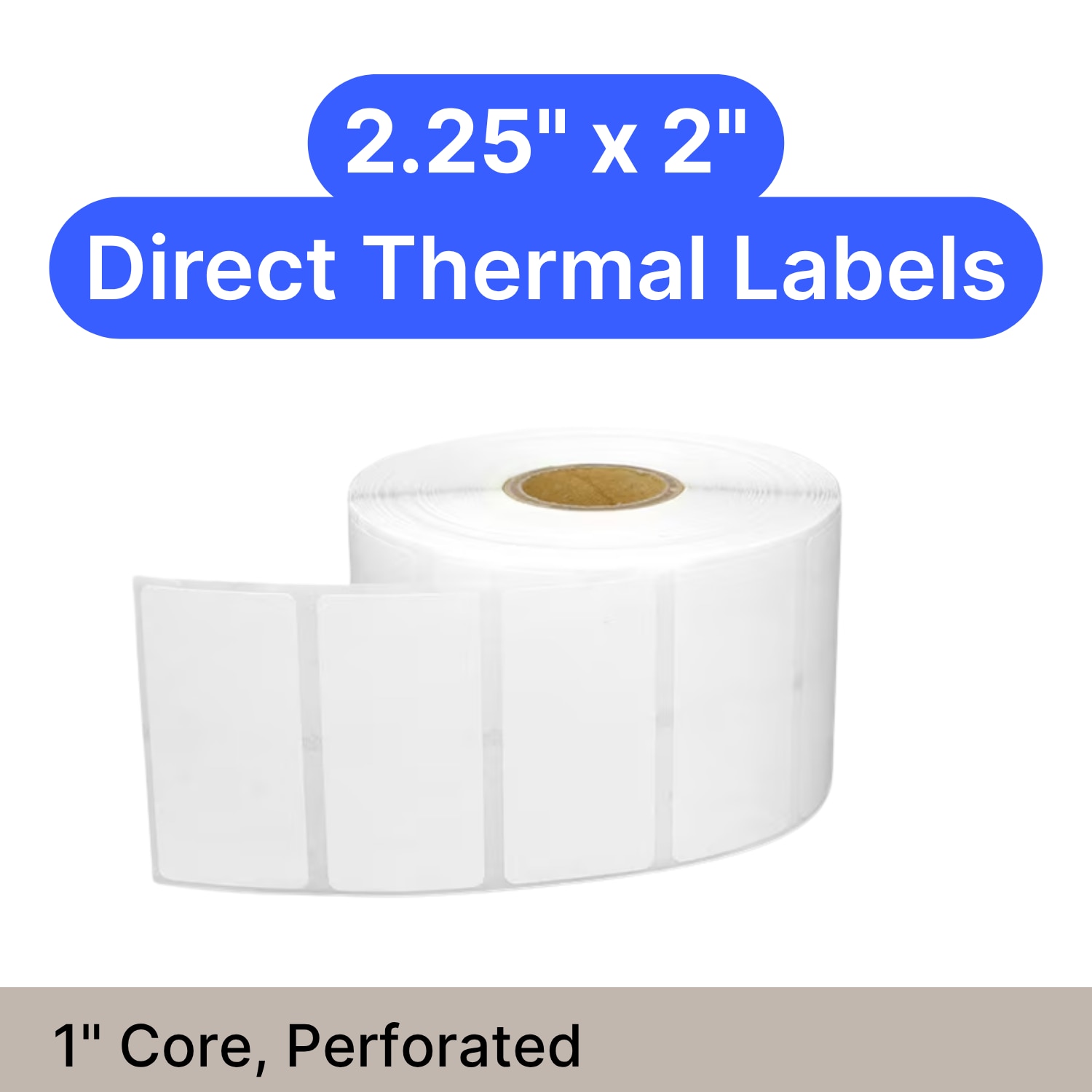 Direct Thermal Labels 2.25