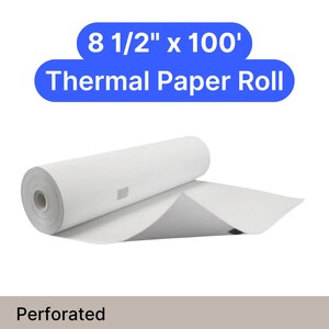 8 1/2" perfed thermal pocketjet